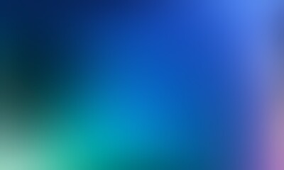 Abstract blurred background image of blue, green colors gradient used as an illustration. Designing posters or advertisements.