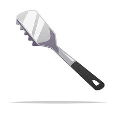 Fish scaler tool vector isolated illustration