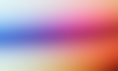 Abstract blurred background image of blue, pink, red colors gradient used as an illustration. Designing posters or advertisements.