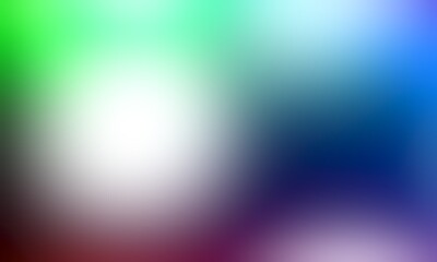 Obraz premium Abstract blurred background image of blue, green colors gradient used as an illustration. Designing posters or advertisements.
