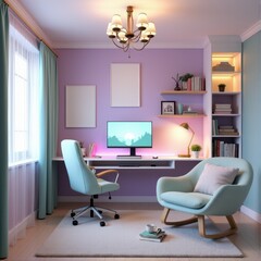 Computer game interior