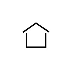 house icon on white background