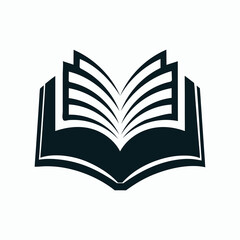 free vector flat book logo template collection for education branding