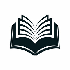 free vector flat book logo template collection for education branding