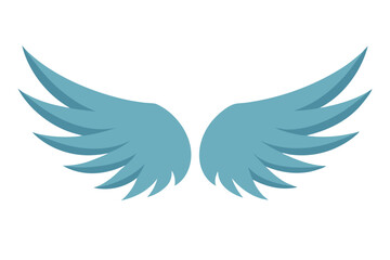 Angel Wings | isolated vector illustration on white background