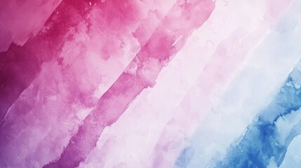 Obraz premium Abstract Watercolor Background with Pink, White, and Blue Tones
