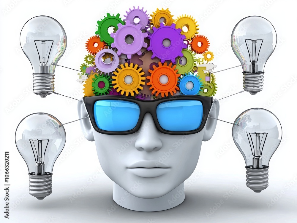 Aufkleber innovative thinking harnessing creativity and technology for problem solving and idea generation wit