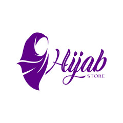 Beauty Hijab Store Logo Image