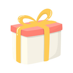 Gift Box with Ribbon