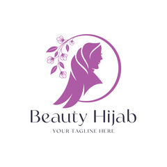 Beauty Hijab Store Logo Image