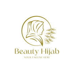 Beauty Hijab Store Logo Image