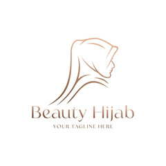 Beauty Hijab Store Logo Image