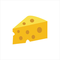 Tasty cheese vector illustration eps
