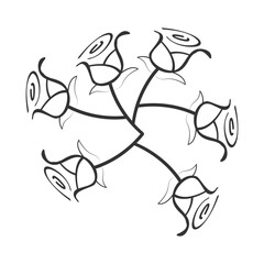 flower vector illustration