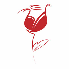 Obraz premium flower vector illustration