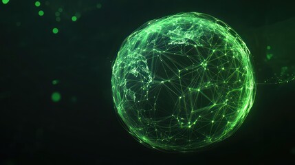 Obraz premium Digital Globe