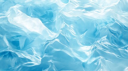 Fototapeta premium Abstract Ice Cave with Blue and White Tones
