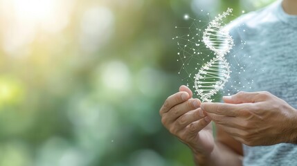 Father and son comparing health history, concept of hereditary health risk awareness