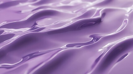 Obraz premium Abstract Purple Liquid Surface with Gentle Ripples
