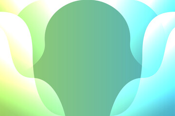 Green And Yellow Abstract Background Style