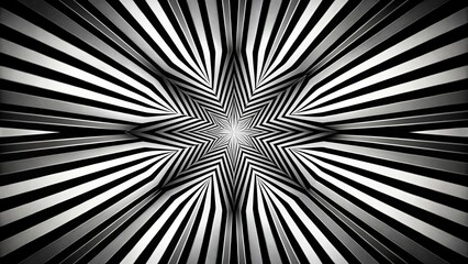 Obraz premium Abstract black and white fabric stripes background