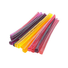 Colorful Gummy Candy Sticks