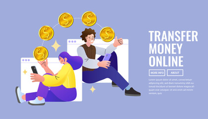 illustration of person with money