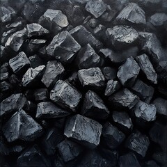 Black Coal Pile: A Textural Study of Dark Energy