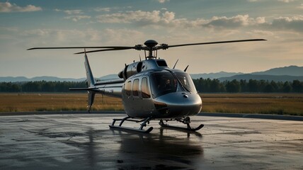 Helicopter High-quality images.