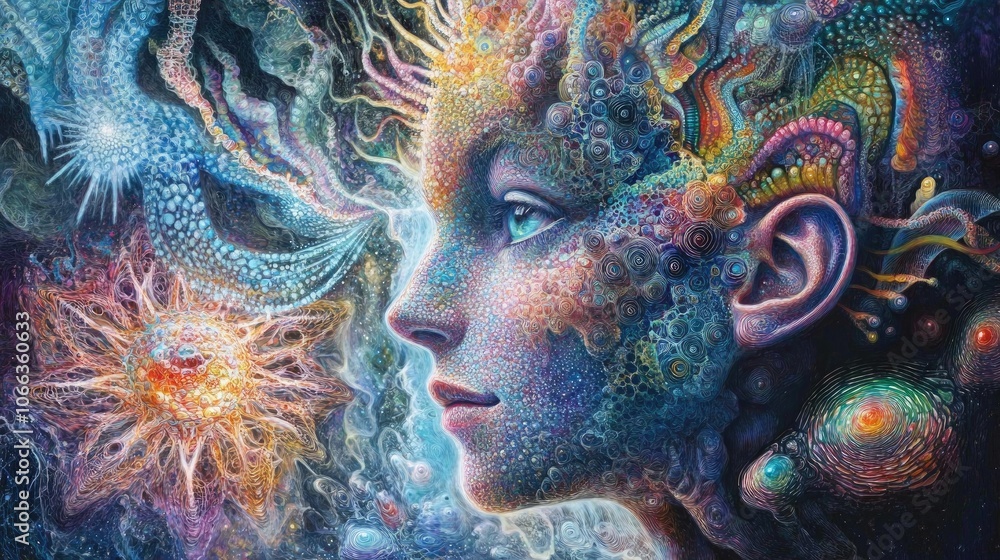 Poster serene neural harmony the aesthetic essence of convolutional neural networks