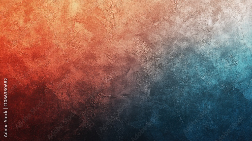 Aufkleber retro gradient background featuring a textured rough design