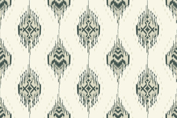 Ethnic Ikat seamless pattern in tribal. folk embroidery, American, mexican for fabric, carpet, textile, rug, clothing, batik, motif.