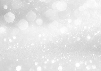 綺麗な白いキラキラ背景