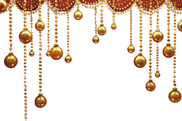 PNG Gold decoration elegant festive.