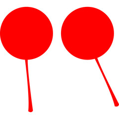 Happy birthday single vector icon