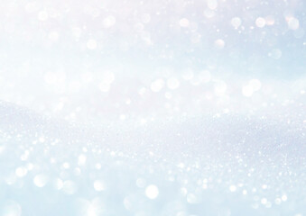 綺麗な水色のキラキラ背景