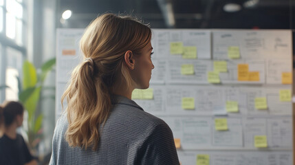 Agile project management uses methods like Kanban and Scrum to make projects move quickly. These methods use boards to track progress, help developers work smoothly, and organize tasks visually.