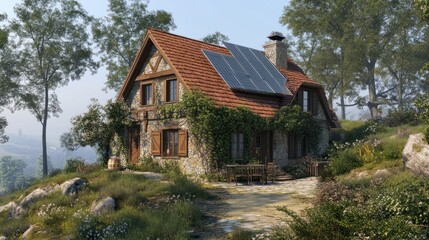 Einfamilienhaus 18 mit Solardach