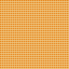 Orang gingham seamless pattern