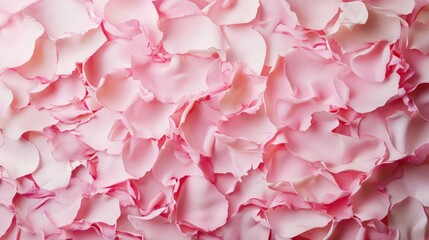 Soft pink peony petals create an abstract floral backdrop