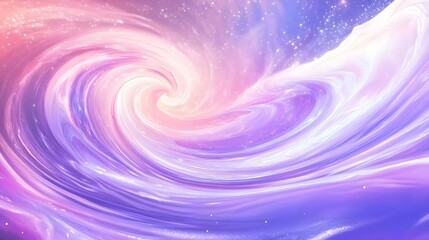 Obraz premium Abstract Swirling Galaxy Background