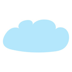 set of cloud icons vector illustration
