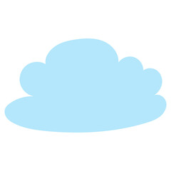 Fototapeta premium set of cloud icons vector illustration 