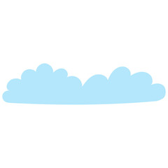 set of cloud icons vector illustration

