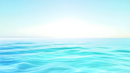 Blue Ocean Waves Abstract Background