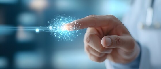 Telehealth Technology Concept with Digital Health Icons and Virtual Doctor Patient Connection on Screen Symbolizing Innovative Online Healthcare Services