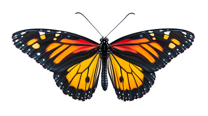 Fototapeta premium Butterfly monarch isolated