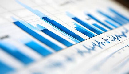 Detailed graph showcasing financial trends and data analysis. Ideal for presentations and reports in business and finance.