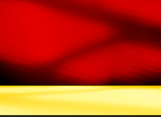 Background red wall dark table studio room empty bar podium shadow abstract floor cement mockup overlay leaf backdrop minimal product cosmetic presentation, loft happy new year, gradient pastel