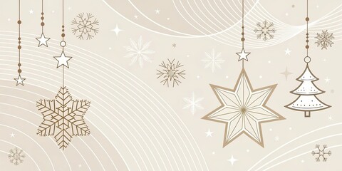 minimalist white christmas wallpaper